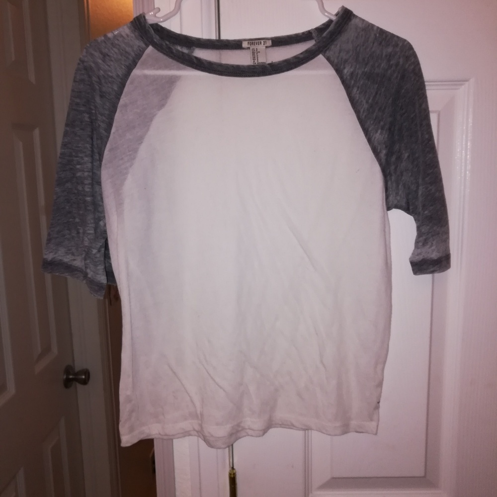 PART OF SALE - Forever 21 Baseball Tee